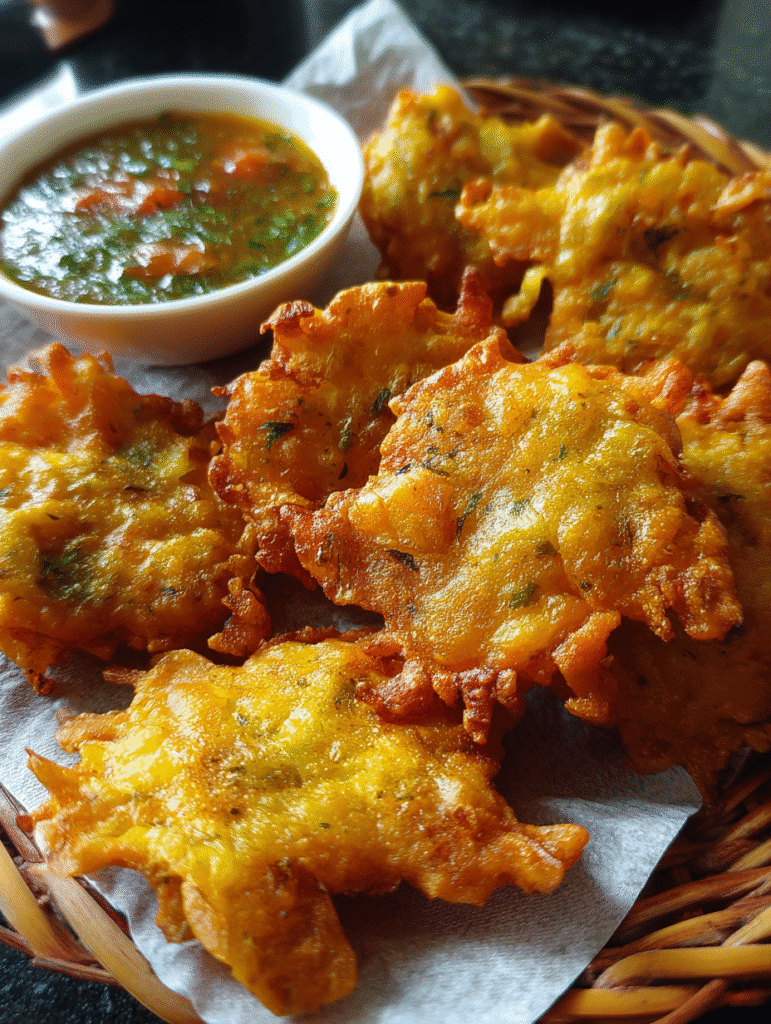 Easy Homemade Pakora Mix – The Best Guide to Crafting Your Own Crispy Delight 8 Crispy pakoras made from homemade mix