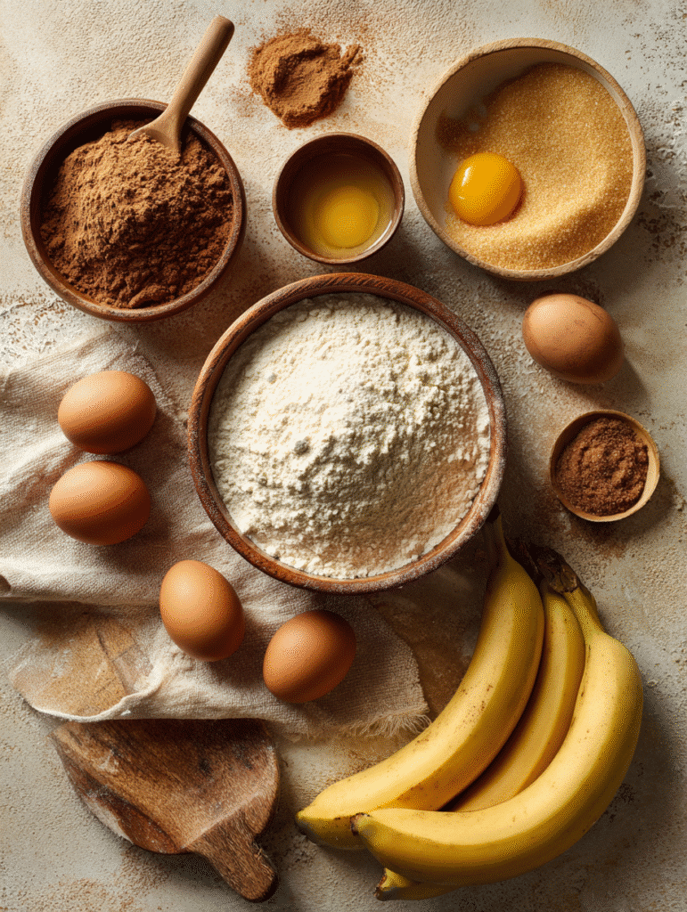 Banana Bread With Cinnamon Crunch: A Cozy Bake with a Flavorful Twist 6 Ingredients for banana bread with cinnamon crunch