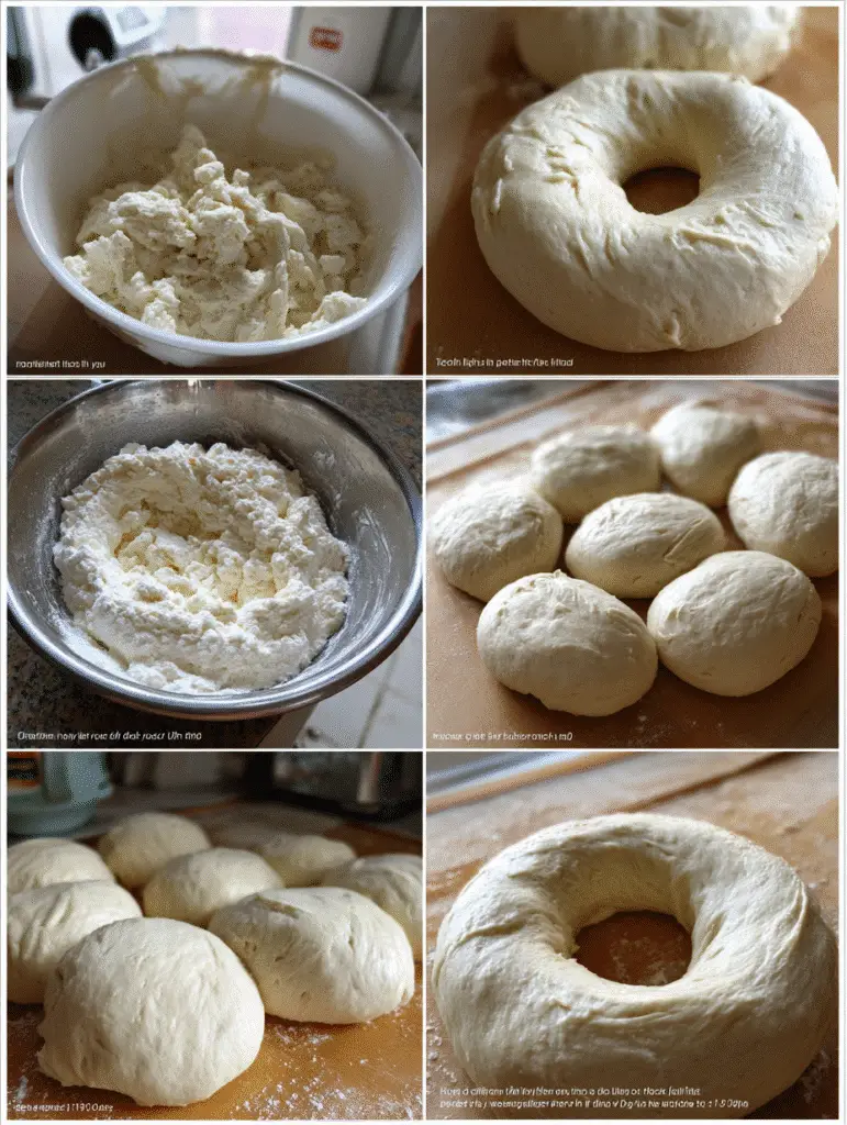Cottage Cheese Bagels: A High-Protein Twist for Guilt-Free Snacking 7 Making dough for cottage cheese bagels