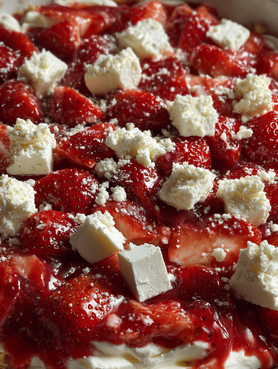 layering-strawberry-cheesecake-dump-cake.jpg Layering strawberry cheesecake dump cake recipe