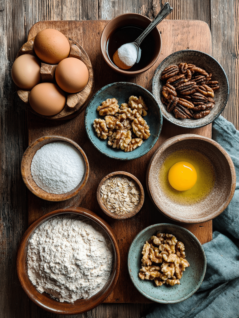 gluten-free-banana-muffin-ingredients.jpg Ingredients for gluten free banana nut bread muffins